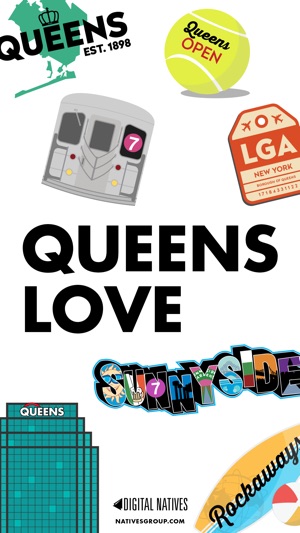 Queens - New York City Stickers(圖1)-速報App