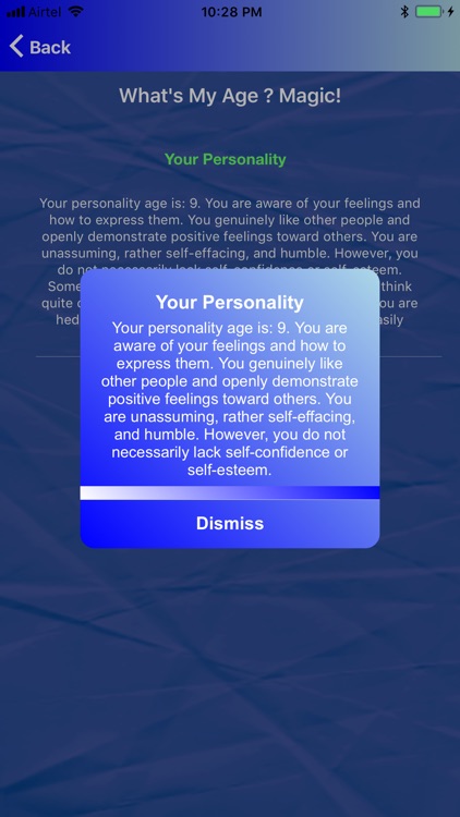 What's My Age? Magic