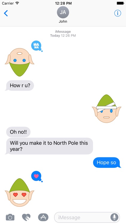 Elfie Stickers