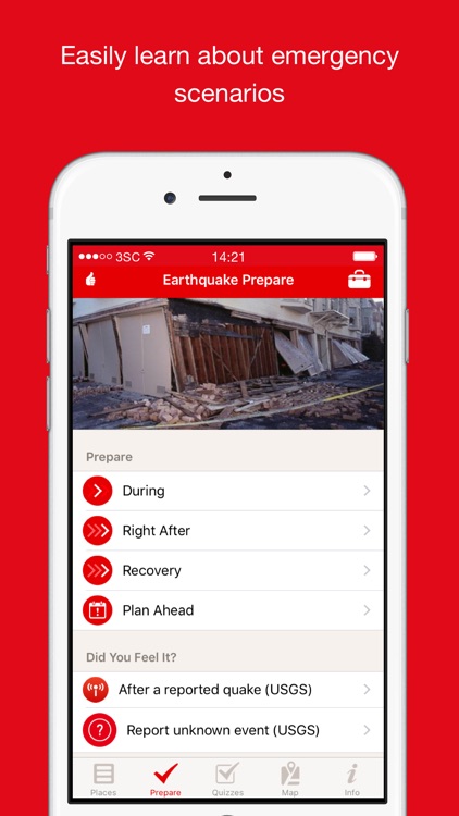 Earthquake by American Red Cross
