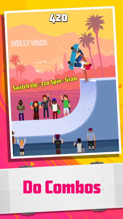 Halfpipe Hero - Retro Arcade Skateboarding