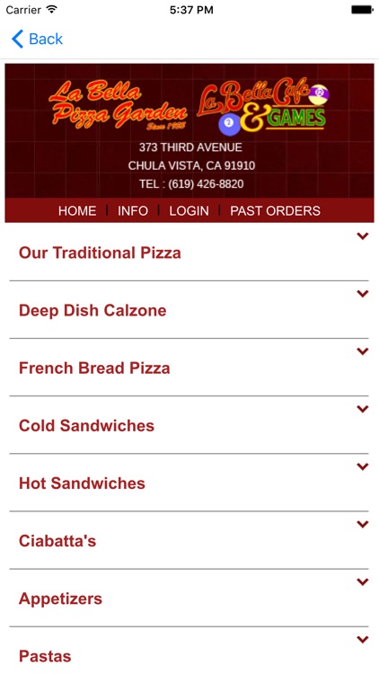 La Bella Pizza Garden screenshot-3