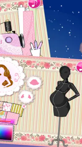 Game screenshot Making elegant dress:Play with baby,free games apk