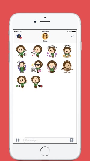 Mrs. Konde stickers by PaperShield for iMessage(圖2)-速報App