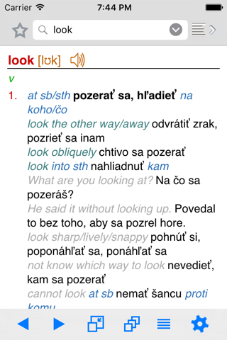 Lingea Anglicko-slovenský veľký slovník screenshot 2