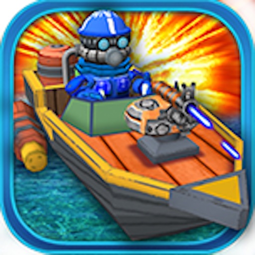 Ruthless Power Boat - Top Gun Shooting Game icon