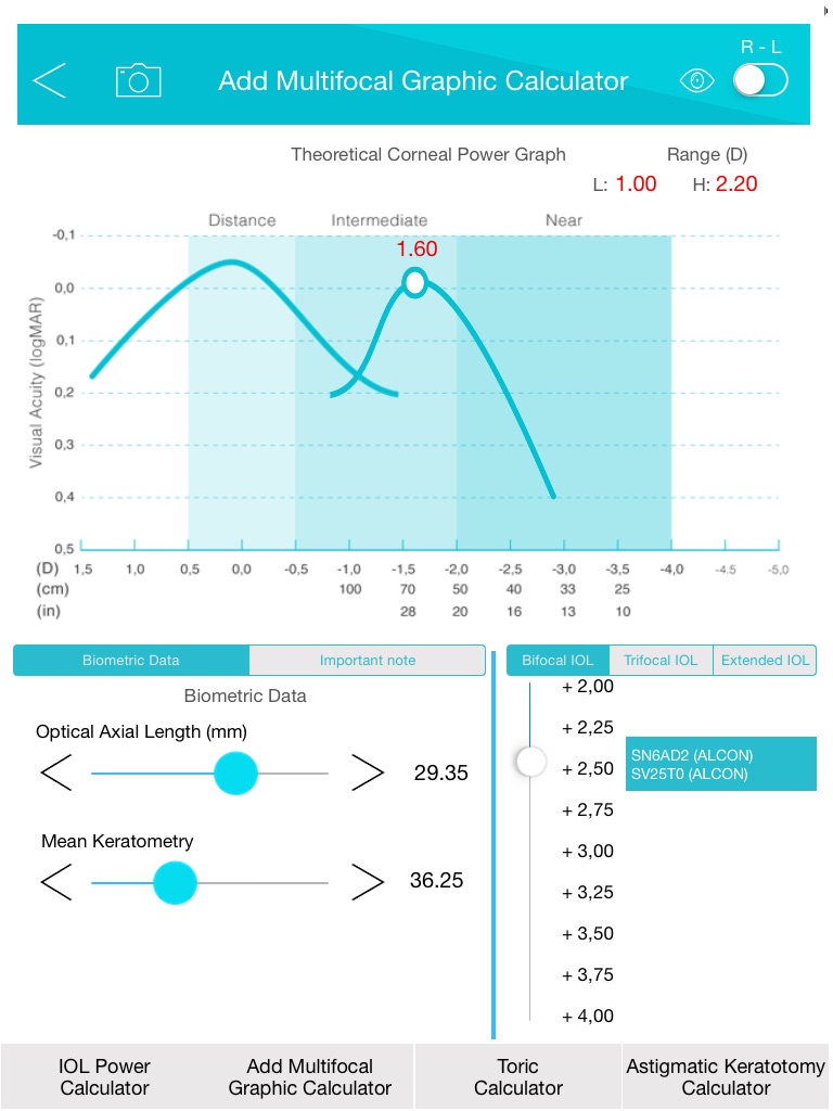 Panacea IOL & Toric Calculator screenshot 4