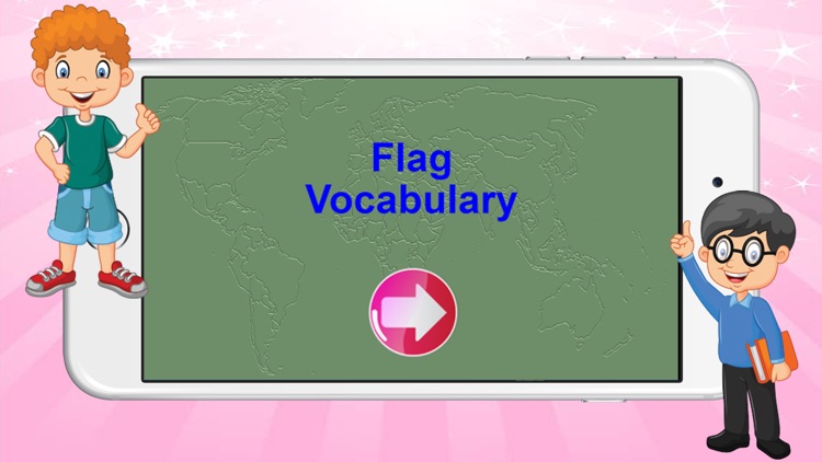 Guiz flags vocabulary around countries world games