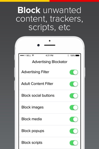 Ad Blocker - Block Ads in Safari! screenshot 4