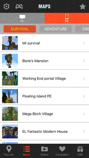 Puzzle Maps for Minecraft PE - Game Map Database(圖2)-速報App