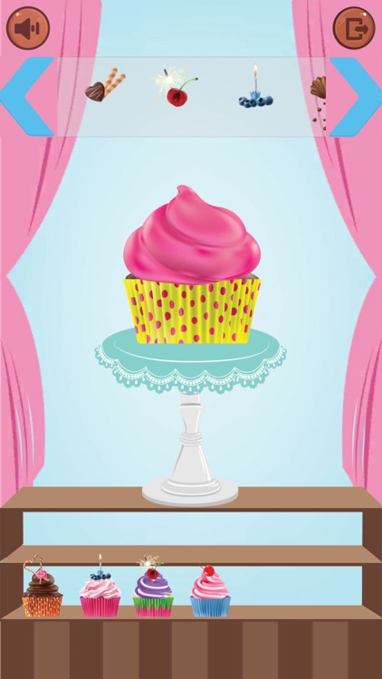Cupcake Maker : decorate cakes