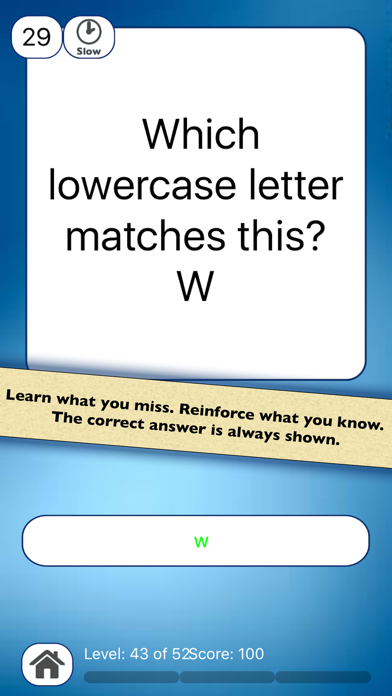 How to cancel & delete Alphabet Learning Letters Quiz from iphone & ipad 3
