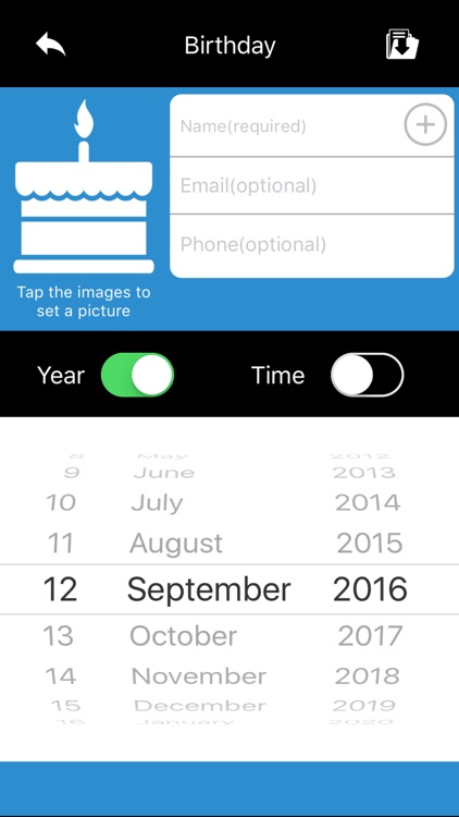 Reminder App (Birthday,Anniversary,Event Reminder)