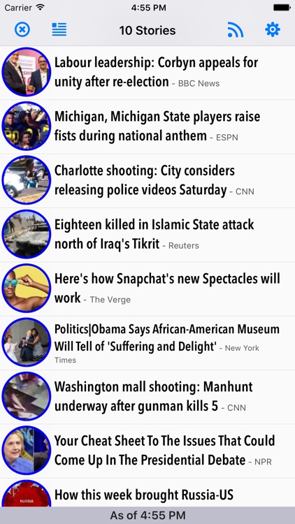 TopFeeder - Top news feeds... fast.