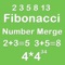 Number Merge Fibonacci 4X4 - Playing With Piano Sound And Sliding Number Block