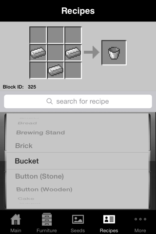 Guidecraft Pro - Furniture, Seeds.. for Minecraft screenshot 4