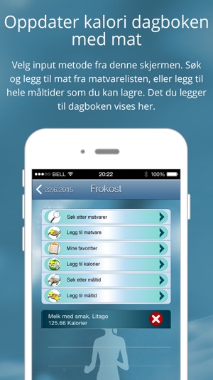 Kaloriteller - Slanke app(圖2)-速報App