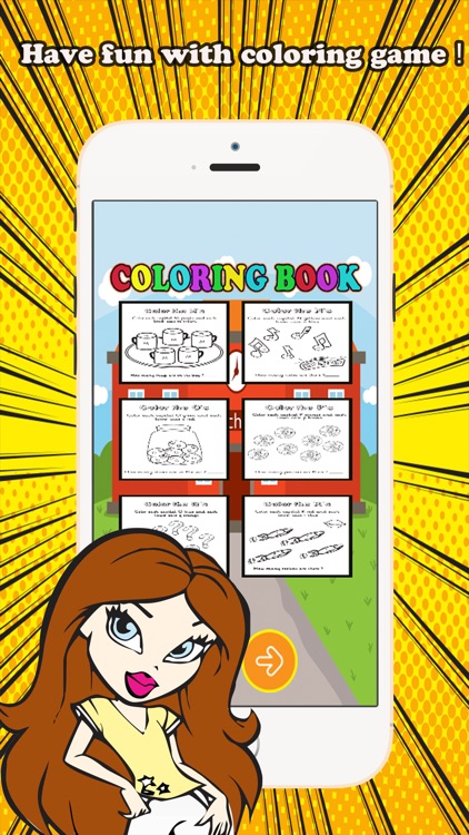 ABC Coloring Book Count & Learn numbers kids games screenshot-3