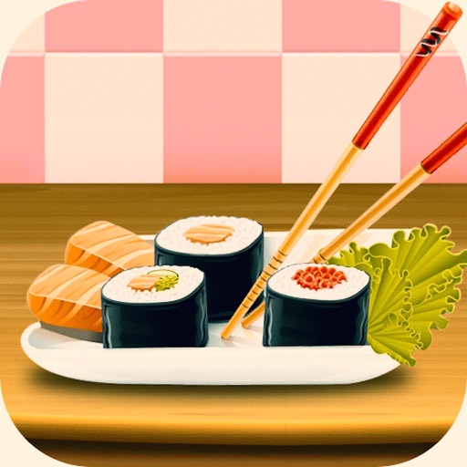 Sushi with Brown Rice Recipe For Beginner - Master Chef Cooking Time To Make Sushi Rice Rolls Game icon