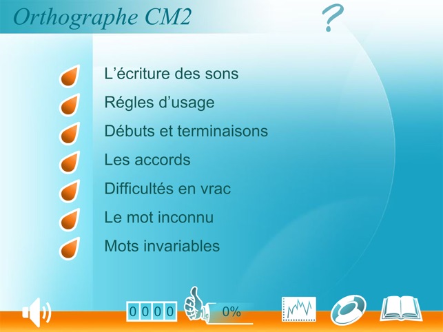 Orthographe CM2