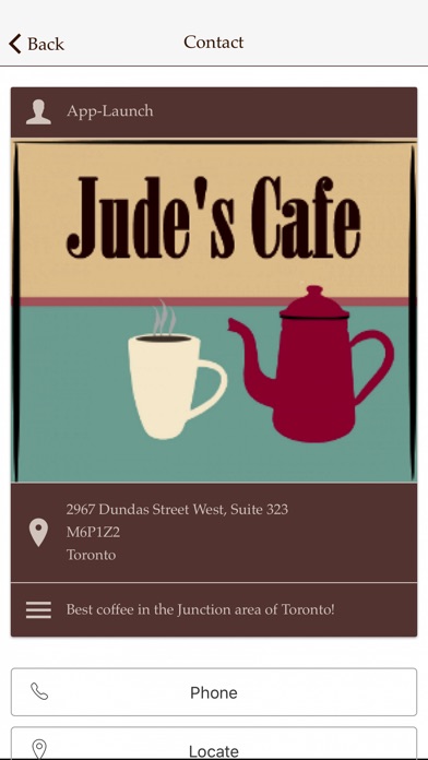 Jude's Cafe screenshot 3