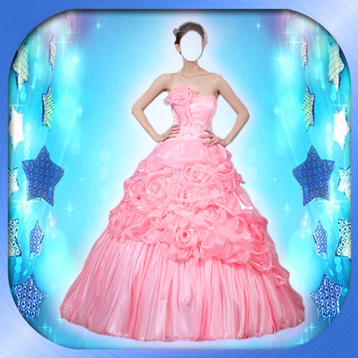 Purple Princess Dress Photo frame effect | Pixiz
