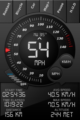Speedometer+ G12 (Car, Bike speedometer) screenshot 3