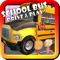 • High resolution, interactive, 3D school bus with lights, horn, and more