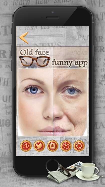 Make Me Old Funny Photo  and  - Makeover Booth to Oldify  Yourself and Age My Face by Andrej Jankovic
