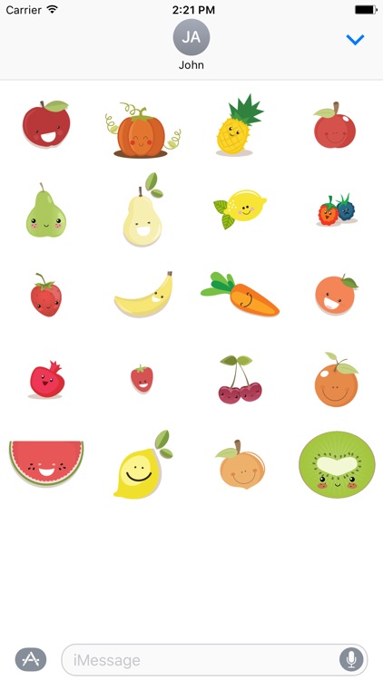 Happy Fruit  - Fx Sticker