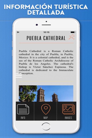 Puebla City Travel Guide and Offline Street Map screenshot 3