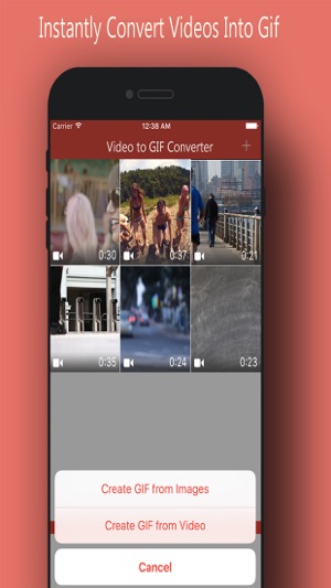 Video to gif Converter - Convert Gif fro