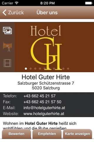 Hotel Guter Hirte screenshot 2