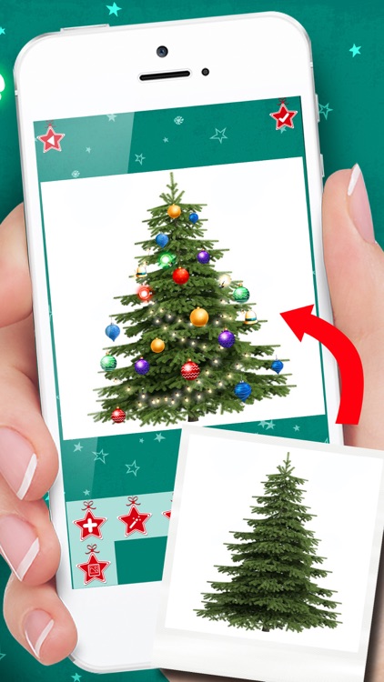 Christmas Tree Decoration & Ornaments Pic Stickers