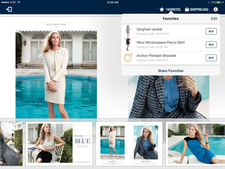 Brooks Brothers iCatalog