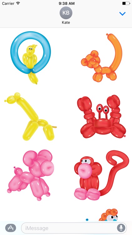 Balloon Animal Stickers