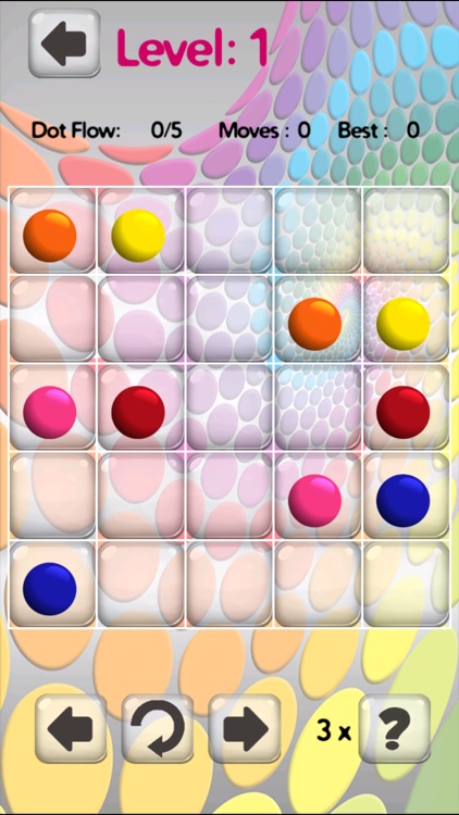 A Dot Flow Match Mania Puzzle