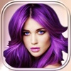 Virtual Hair Color Change.r & Photo Montage for Hair.style Make.over – Beauty Salon with Sticker.s