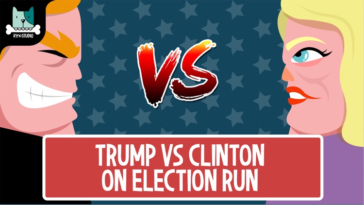 Hillary vs Trump - Run For President 2016 screenshot-0