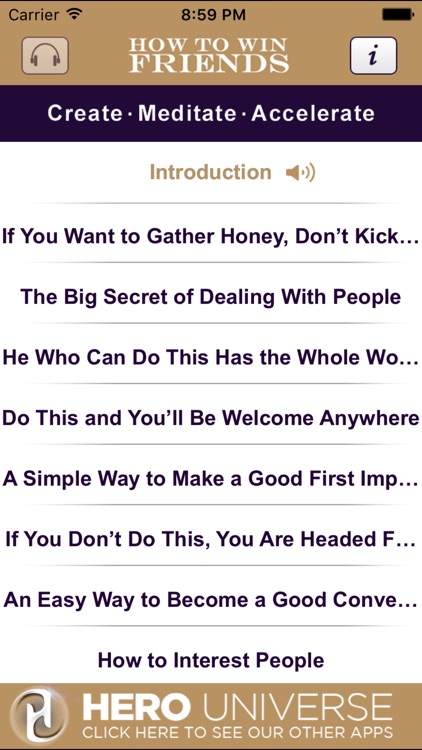 Dale Carnegie’s Secrets To Success derived from, How To Win Friends and Influence People by Hero Universe