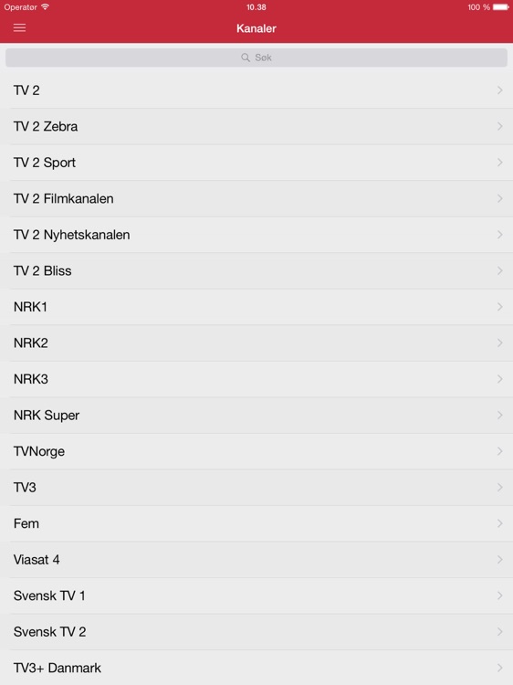 Norsk TV Gratis Guide (iPad utgave)