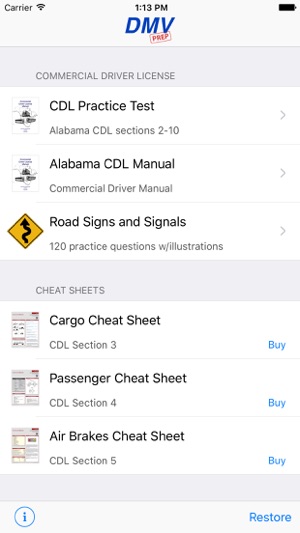 Alabama CDL Test Prep(圖1)-速報App