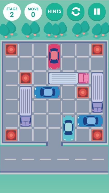 納車パズルゲーム