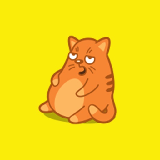 Cat Stickers Emoji Animated Icons Meow Gifs icon