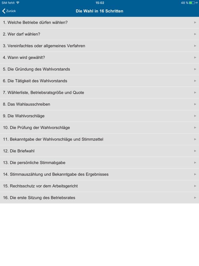 Betriebsratswahl On The App Store