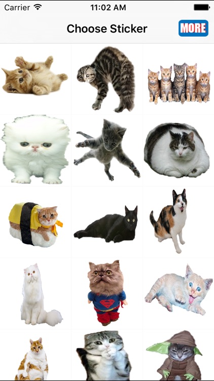 Kitty Stickers-Superimpose Photo Stamps! screenshot-3