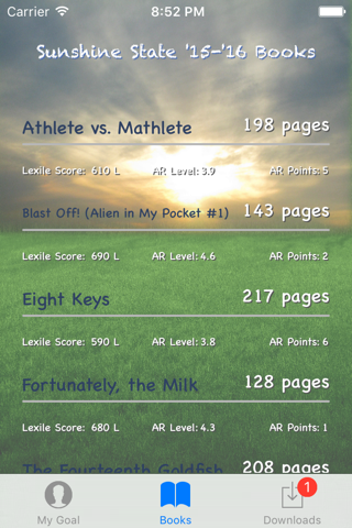 Sunshine State Reader 2015 screenshot 3