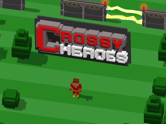 Игра Crossy Heroes: Smashy Avengers
