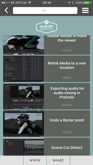 Killer Tips DaVinci Resolve(圖1)-速報App