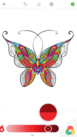Game screenshot Adult Butterfly Coloring Book hack